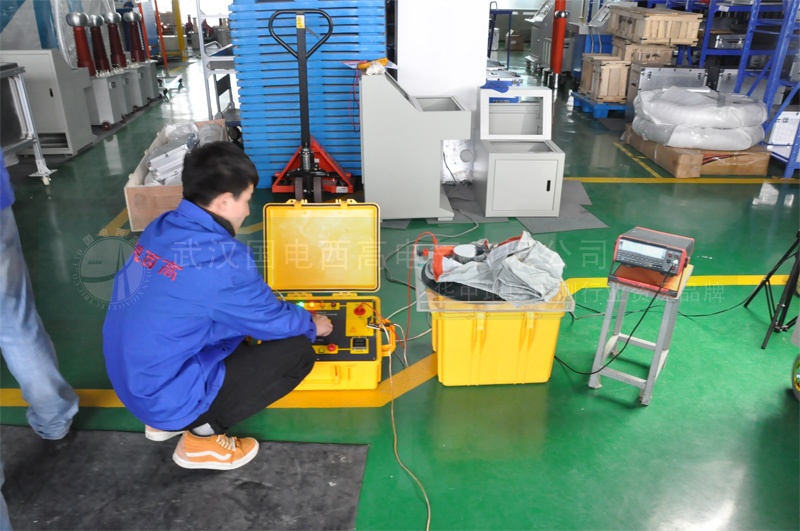 屏蔽服屏蔽效率試驗成套裝置現場試驗一