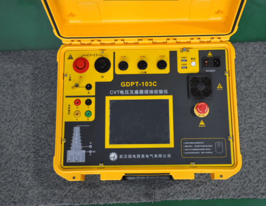 CVT電壓互感器現(xiàn)場校驗儀實物圖