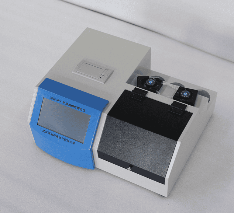 全自動(dòng)油酸值測(cè)定儀實(shí)物圖