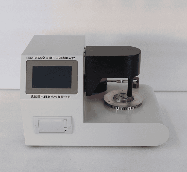 全自動開口閃點(diǎn)測定儀實(shí)物圖