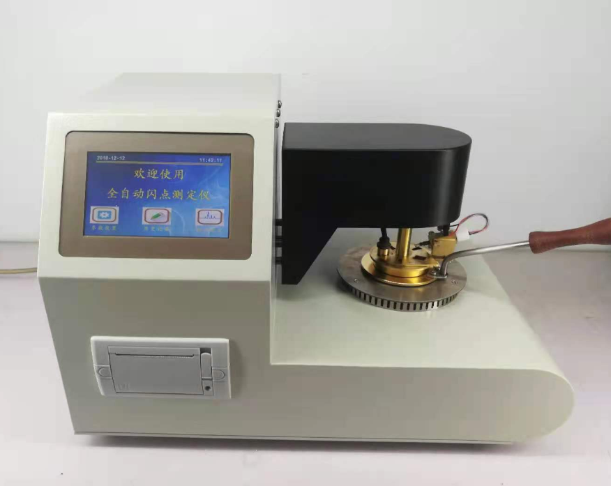 全自動(dòng)閉口閃點(diǎn)測(cè)定儀實(shí)物圖