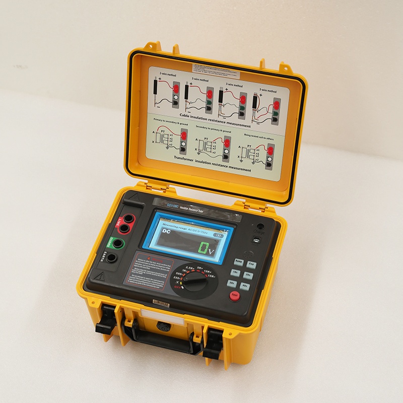 高壓絕緣電阻測試儀實(shí)物圖