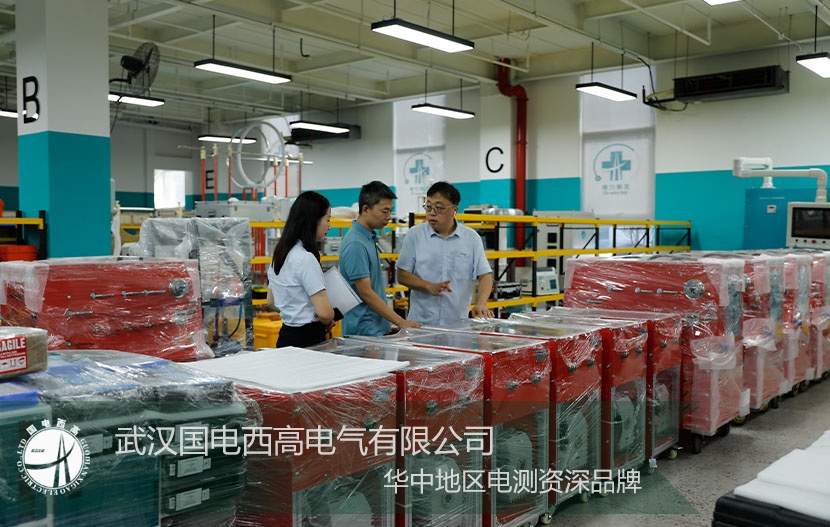 廈門開關廠考察我司SF6氣體回收裝置及相關設備 廈門開關廠考察我司SF6氣體回收裝置及相關設備