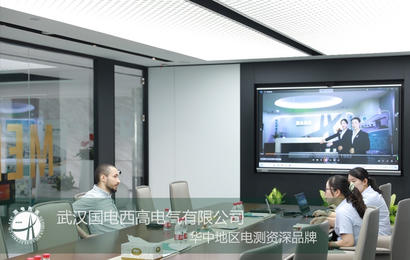 變壓器測試臺與無局放裝置成焦點,埃及客戶來訪國電西高 變壓器測試臺與無局放裝置成焦點,埃及客戶來訪國電西高